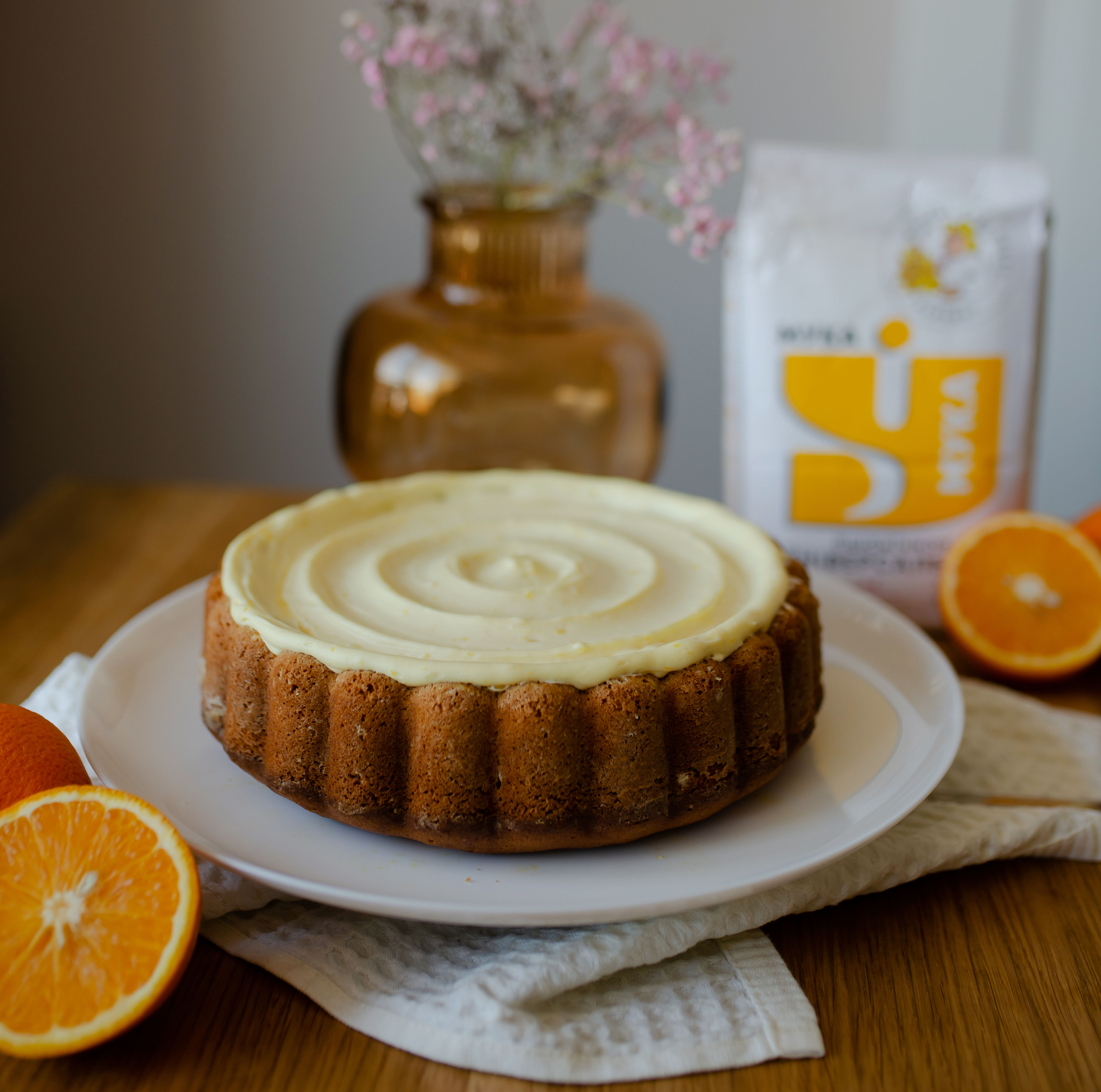 Яркие краски лета в апельсиновом тарте